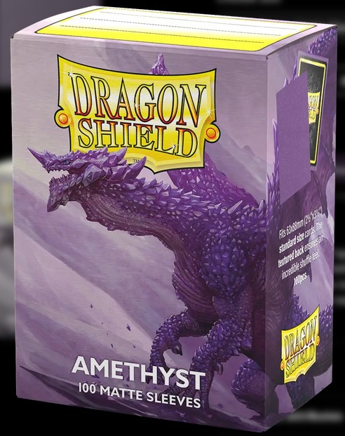 Dragon Shield Sleeves: Matte Amethyst (100ct)